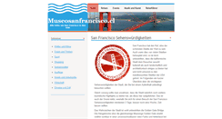 Desktop Screenshot of museosanfrancisco.cl